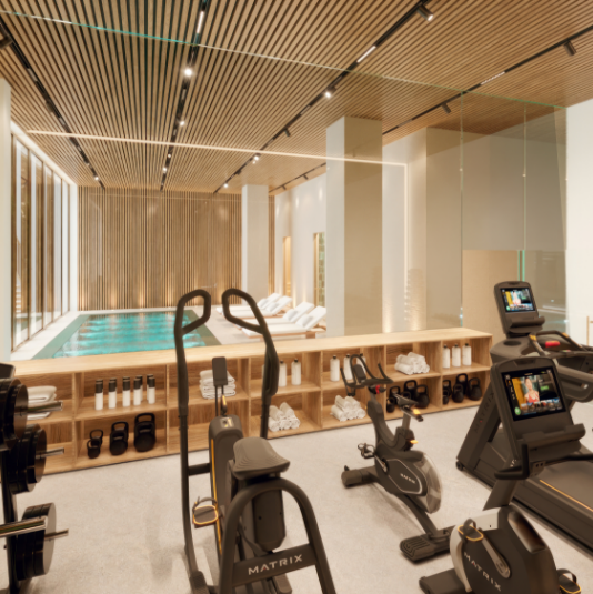 Empreendimento Galardi Ginásio Technogym