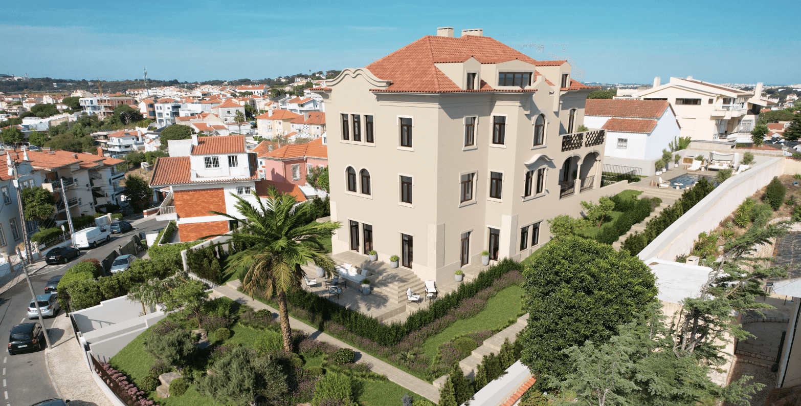 Empreendimento Galardi com amplos jardins