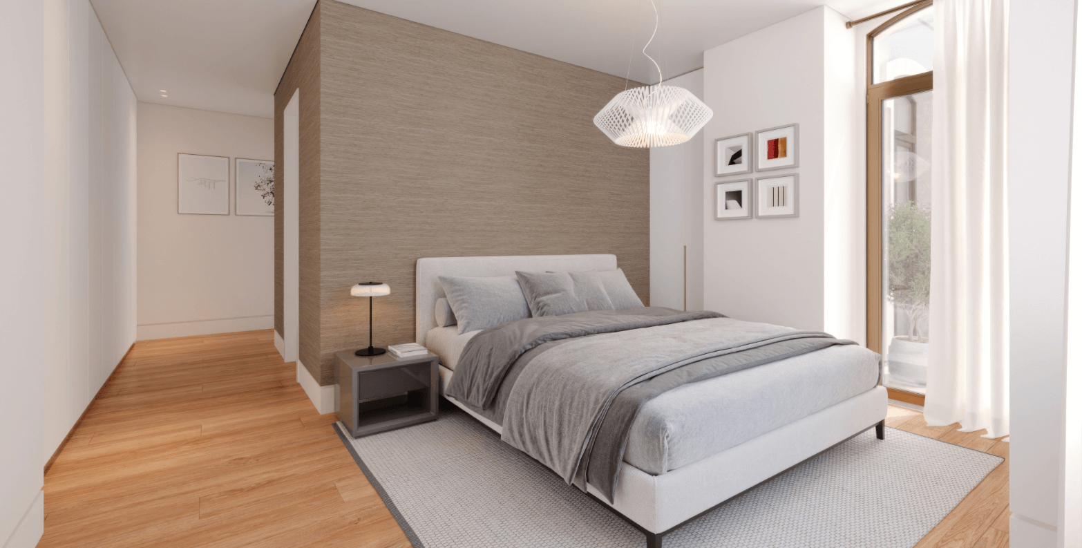 Tipologia T3 D Garden - Empreendimento Galardi - Suite